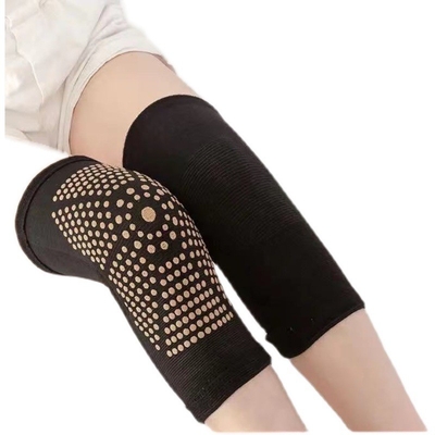 Black Cold Hot Moxibustion Medical Brace Mugwort Heat Knee Support