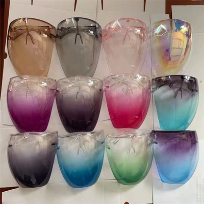 165mm*134mm Safety Plastic Face Shield Eye Protection