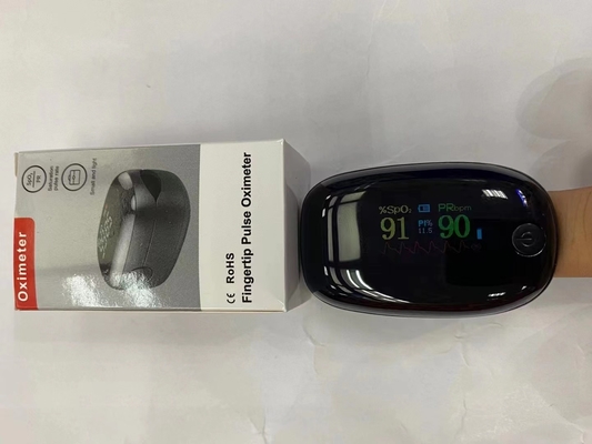 Fast Reading GEM Medical Fingertip Pulse Oximeter 30~250bpm Range