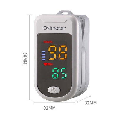 Private Model Heartcare Medical Fingertip Pulse Oximeters For Home Use Lightweight