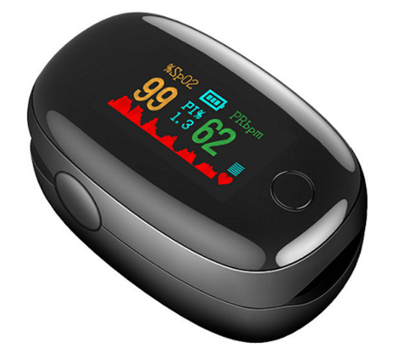 Medical Finger Pulse Oximeter With Tft Display