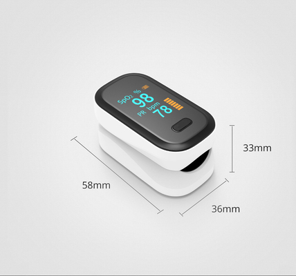 CE OLED Medical Fingertip Pulse Oximeter Heart Oxygen Monitor OEM