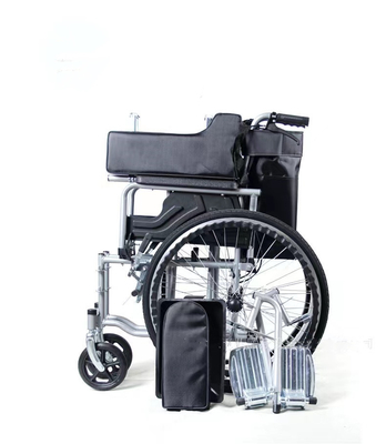 Detachable Leg Medical Transport Hospital Wheelchair Multi Functional 89*103*68cm