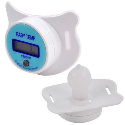 Waterproof 3 minutes Medical Digital Thermometer Infant Pacifier Thermometer