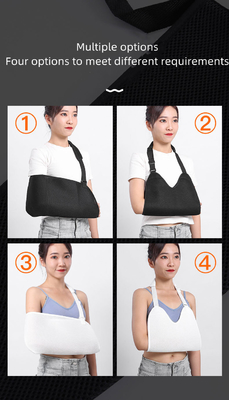CE Adjustable Orthopedic Shoulder Brace Fracture Immobilization Mesh Arm Sling