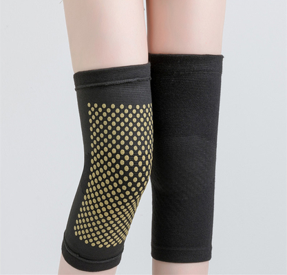 Black Cold Hot Moxibustion Medical Brace Mugwort Heat Knee Support