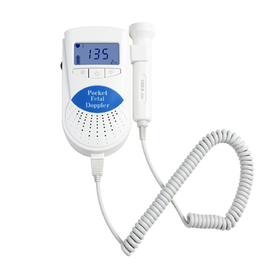 LCD Display Fetal Heartbeat Detector For Pregnant Woman 50bpm-240bpm