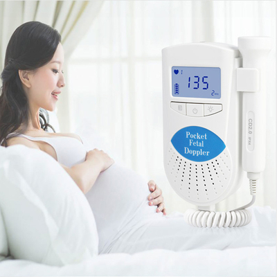 LCD Display Fetal Heartbeat Detector For Pregnant Woman 50bpm-240bpm