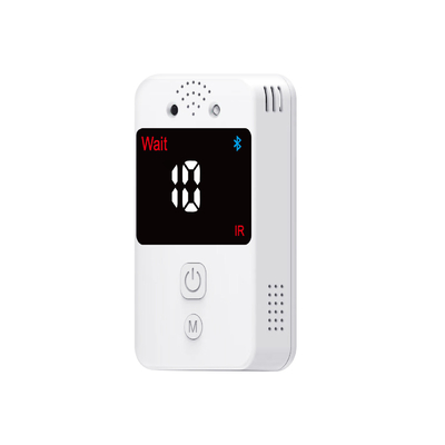 ABS Non Contact Bluetooth Alcohol Tester 0.00-0.95mg/L Portable Breathalyzer Machine