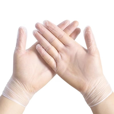 FDA S-XL Disposable Protective Gloves Food Grade Powder Free PVC Gloves