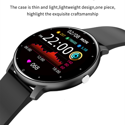 Touch Screen Heart Rate Blood Oxygen Smart Watch 200mAh Health Care Watch