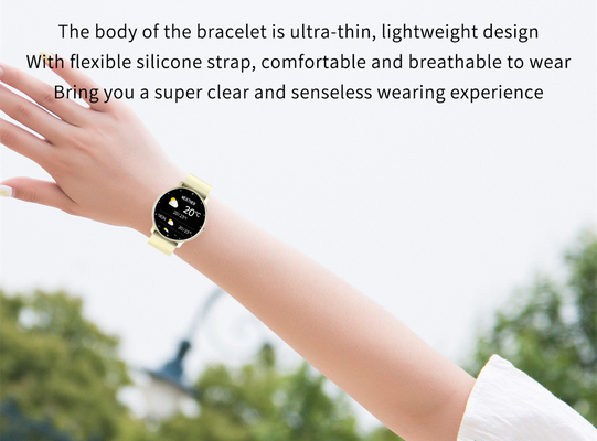 Touch Screen Heart Rate Blood Oxygen Smart Watch 200mAh Health Care Watch