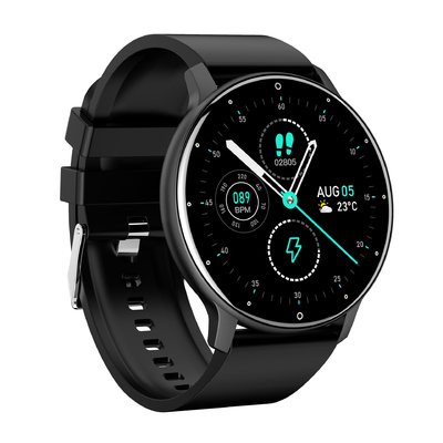 Touch Screen Heart Rate Blood Oxygen Smart Watch 200mAh Health Care Watch