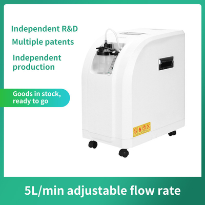 5 Liter Continuous Flow Portable Oxygen Concentrator Machine 400VA