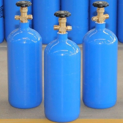 Seamless Steel Oxygen Cylinder 2L-40l Oxygen Tank With Valve 105~219mm Dia