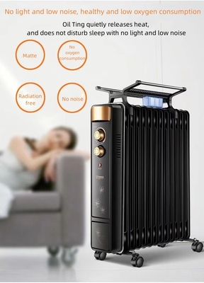 Portable Home Use OEM Electric Oil Filled Radiator Heater With 9/11/13/15/17 Fins