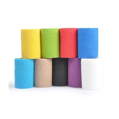 Non Woven Medical Consumables 15*4.5cm Adhesive Elastic Medical Bandage