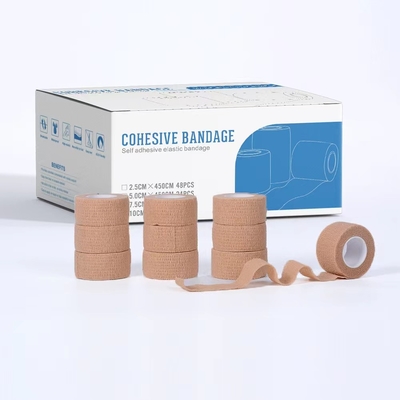 Non Woven Medical Consumables 15*4.5cm Adhesive Elastic Medical Bandage