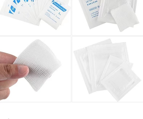 Disposable Emergency Hemostasis Sterile Non Woven Gauze Individual packaged