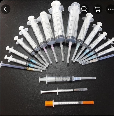 3ml 5ml PVC Disposable Medical Consumables Sterile Surgical Syringe