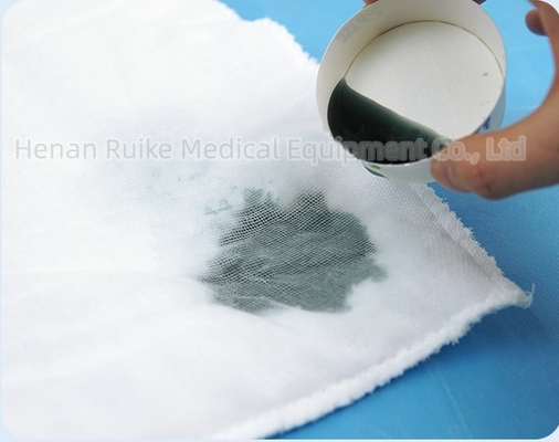 White Disposable Medical Cotton Pad Independent Vacuum 10*20