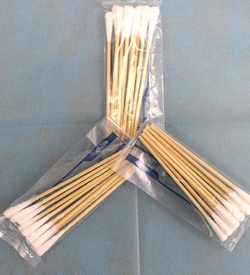 OEM ODM  Disposable Medical Cotton Swabs 12cm Pack Of 20 Pieces