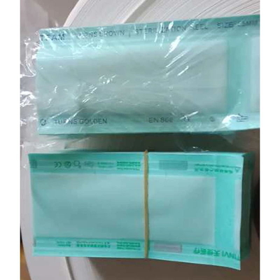 20*38cm Medical Sterilization Pouches EO Sterilization Paper Bag AB Side