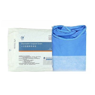 Breathable Medical Surgical Gowns SMS Isolation Gowns Epidemic Prevention