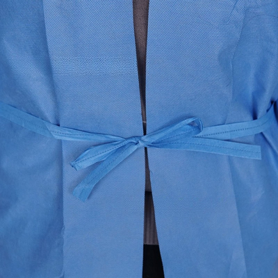 Breathable Medical Surgical Gowns SMS Isolation Gowns Epidemic Prevention