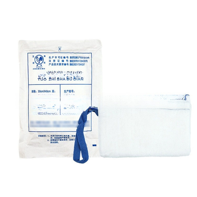 Degreased Cotton Disposable Medical Pads Blood Suction Hemostatic Gauze Pads