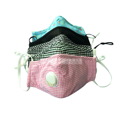 Adults Children Breathing Valve Masks Dust And Haze Prevention Cotton Belt Masks