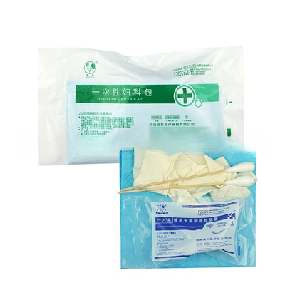 OEM ODM Gynecological Examination Kit Contains Steril Vaginal Dilator Gloves