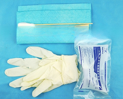 OEM ODM Gynecological Examination Kit Contains Steril Vaginal Dilator Gloves