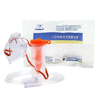 A1 A2 Type PVC Disposable Airflow Atomier For Adults Children Nebulization