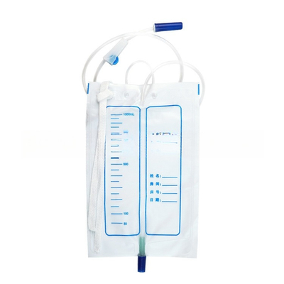 PP Disposable Drainage Bag Household Medical Use 1000ml Catheterization Bag