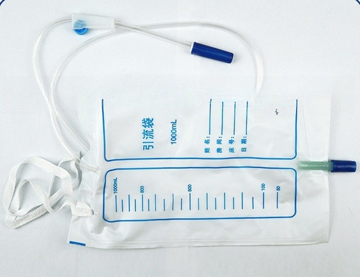 PP Disposable Drainage Bag Household Medical Use 1000ml Catheterization Bag