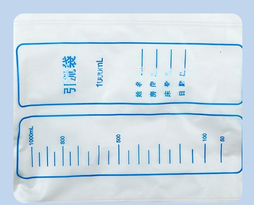 PP Disposable Drainage Bag Household Medical Use 1000ml Catheterization Bag