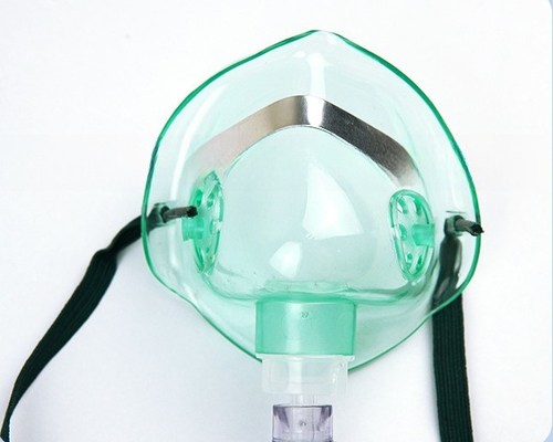 PVC Medical Oxygen Mask Reusable Compressed Nebulizer Mask Individual Package