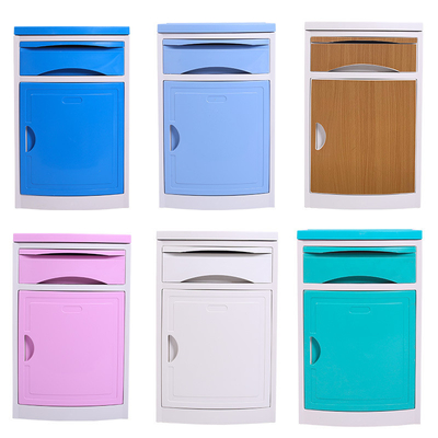480*480*780mm Medical Bedside Cabinet Bedside Locker Abs With Drawer