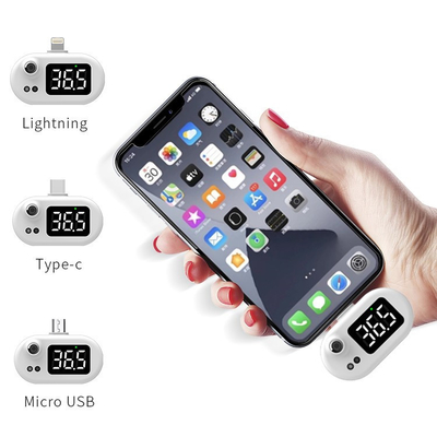 Portable Mini 1-10cm Usb Smart Thermometer Mobile Phone Thermometer DC5V