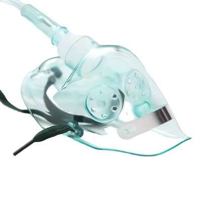 Universal PVC Oxygen Concentrator Mask Adult Kids Disposable Tracheostomy Mask