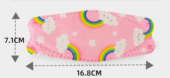 Children Fish Shape Disposable Protective Face Mask 3D Kids Kf94 Face Mask