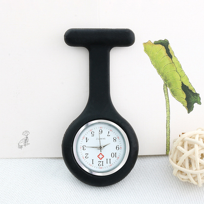 Silicone Tape for Male and Female Nurse Watches Advertising Gifts Hanging Watches Hot Selling Chest Watches
